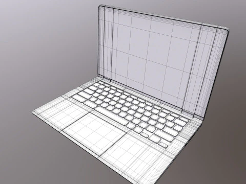Lenovo Laptop 3D Model