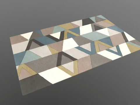 Mattenteppich 3D Modell