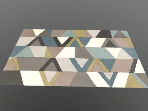 Mat rug 3D Model