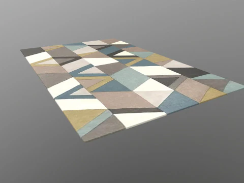 Mat rug 3D Model