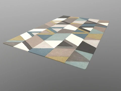 Mat rug 3D Model