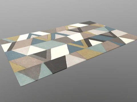 Mat rug 3D Model