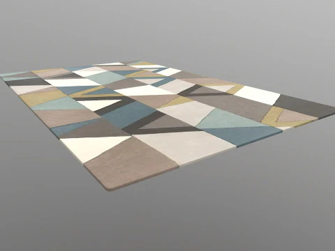 Mat rug 3D Model