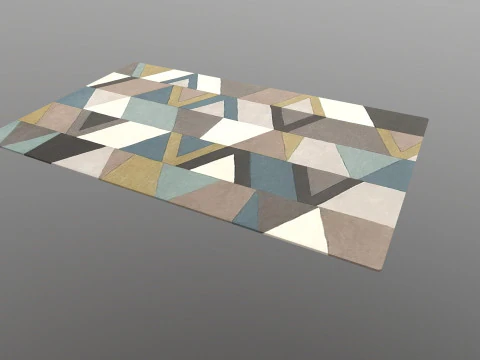 Mat rug 3D Model