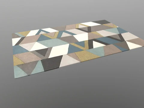Mat rug 3D Model