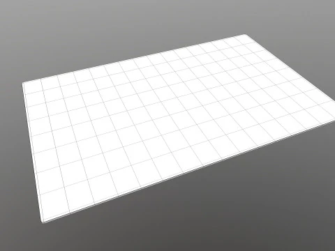 Mat rug 3D Model