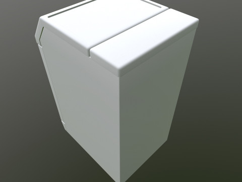 Miele washing machine 3D Model