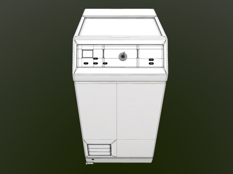 Miele washing machine 3D Model