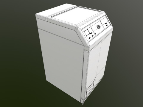 Miele washing machine 3D Model