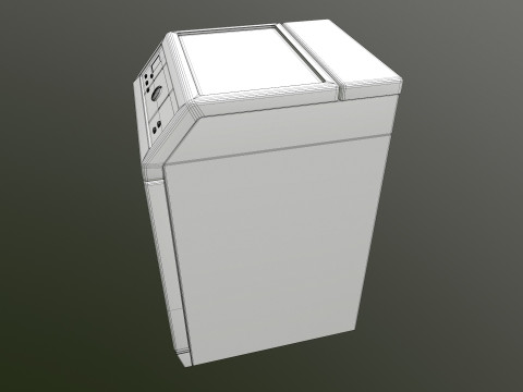 Miele washing machine 3D Model