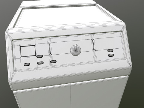 Miele washing machine 3D Model