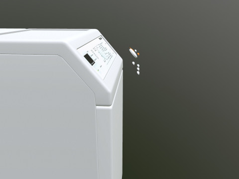 Miele washing machine 3D Model