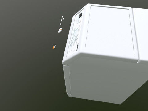 Miele washing machine 3D Model