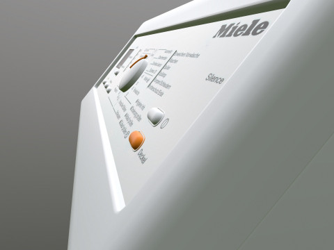 Miele washing machine 3D Model