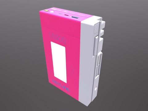 ポータブルパワーバンクワイヤレス 3Dモデル