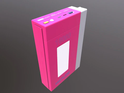 Portable Power Bank Wireless 3D Model