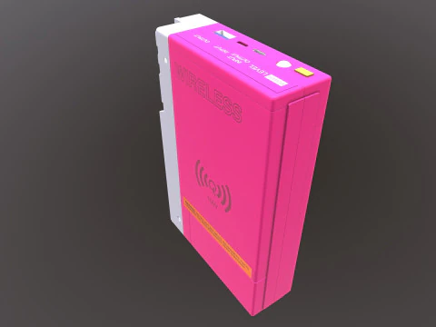 Portable Power Bank Wireless 3D Model