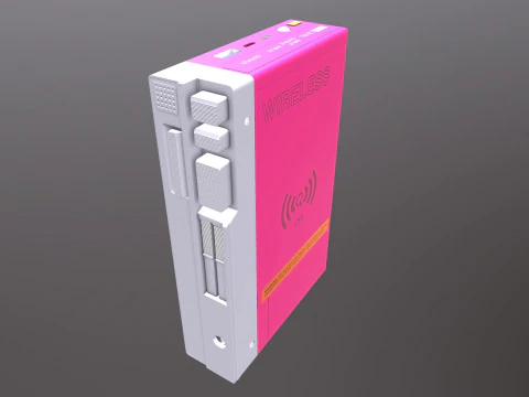 Portable Power Bank Wireless 3D Model