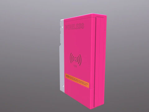 Portable Power Bank Wireless 3D Model