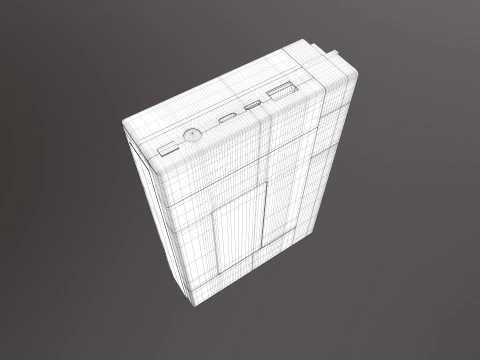Portable Power Bank Wireless 3D Model