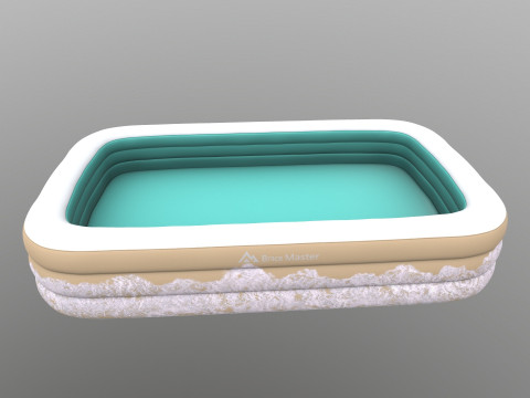 Nadmuchiwany basen Brace Master Model 3D