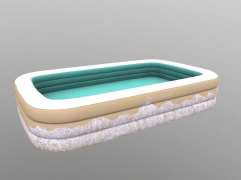 Brace Master Inflatable Swimming Pool 3D Model