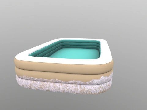 Brace Master Inflatable Swimming Pool 3D Model
