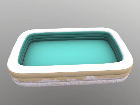 Brace Master Inflatable Swimming Pool 3D Model