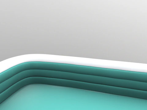 Brace Master Inflatable Swimming Pool 3D Model