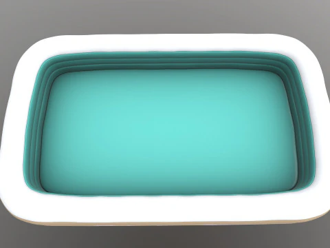 Brace Master Inflatable Swimming Pool 3D Model