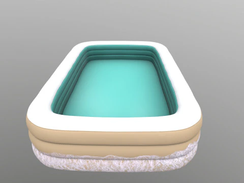Brace Master Inflatable Swimming Pool 3D Model