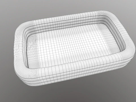 Brace Master Inflatable Swimming Pool 3D Model