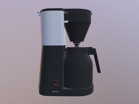 Coffee Maker Machine 3D Model