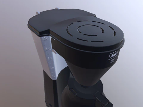 咖啡机 3D 模型