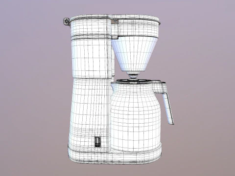 咖啡机 3D 模型