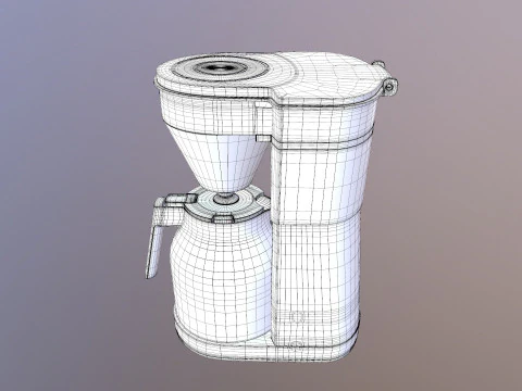 咖啡机 3D 模型