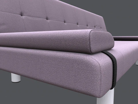 INLIFE Sofa Bed 3D Model