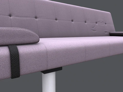 INLIFE Sofa Bed 3D Model