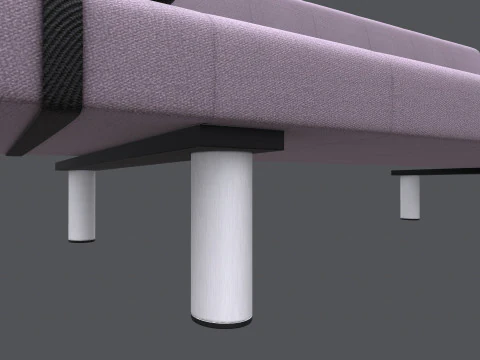 INLIFE Sofa Bed 3D Model