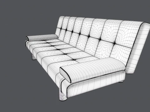 INLIFE Sofa Bed 3D Model