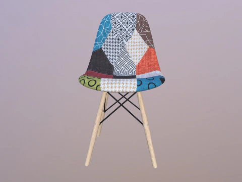 Modern Art Chair 3D Model