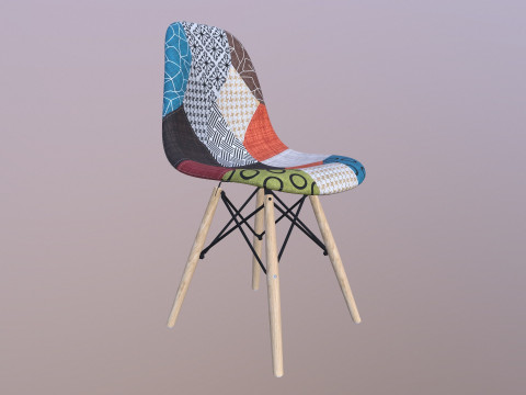 Moderne kunst stoel 3D Model