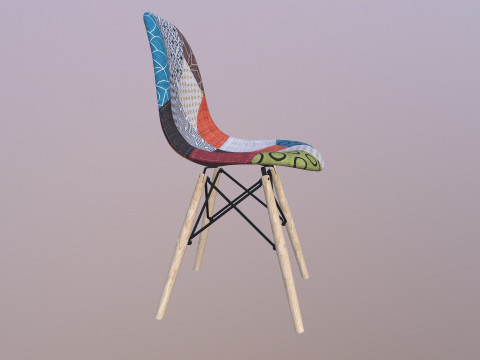 Moderne kunst stoel 3D Model