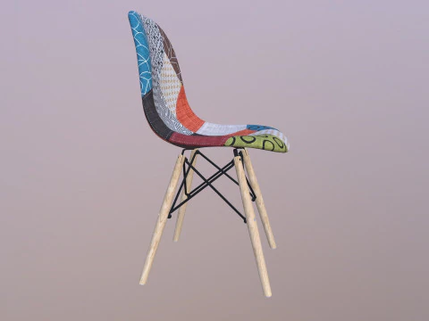 Modern Art Chair 3D Model