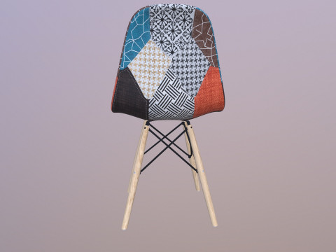 Moderne kunst stoel 3D Model