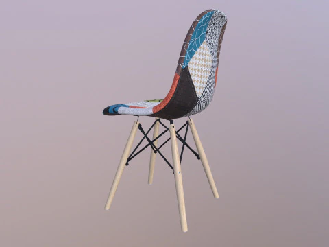 Modern Art Chair 3D Model