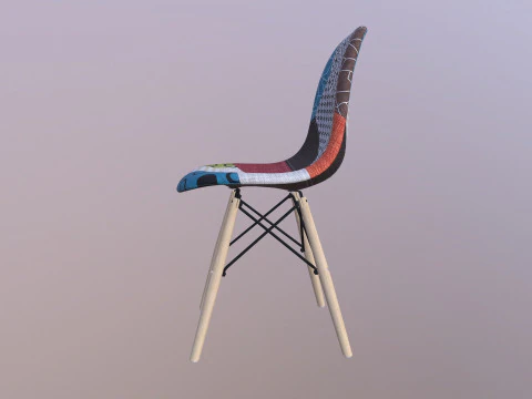 Modern Art Chair 3D Model