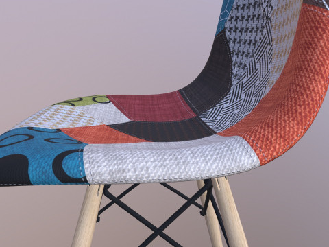 Moderne kunst stoel 3D Model