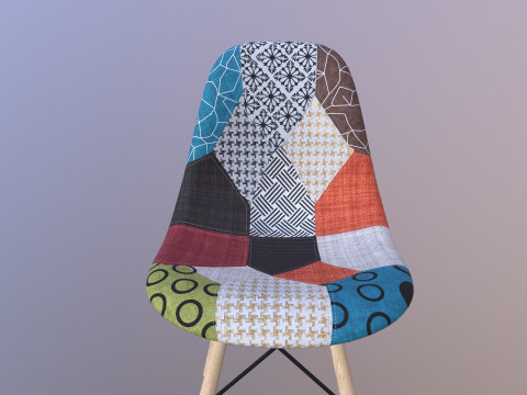 Moderne kunst stoel 3D Model