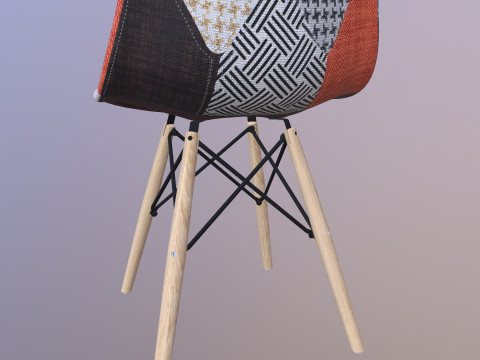 Moderne kunst stoel 3D Model